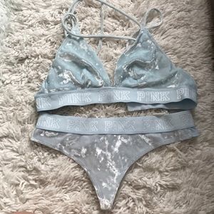 Bralette and thong set